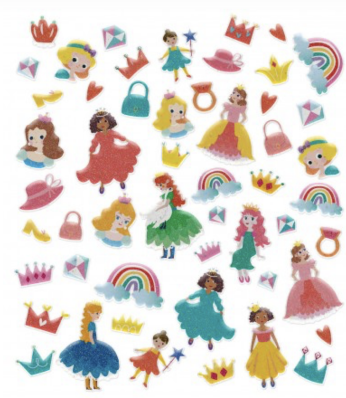 Avenir Puffy Stickers 50τμχ. Πριγκίπισσες - Image 2